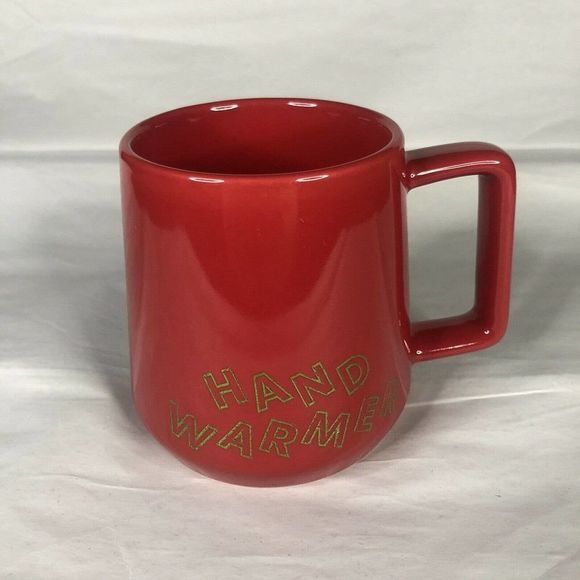 Starbucks Red Coffee Tea Mug Hand Warmer Ceramic 12 oz Holiday Christmas 2019 - Picture 2 of 6